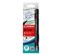 Stabilo Pennarello Dr!ver 0.4mm 4 Assorted
