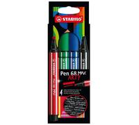 Stabilo Pennarello Pen 68 Max Arty 4 Unità