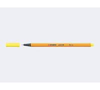 STABILO Penna Fineliner Point 88 – tratto 0,4 mm – giallo limone