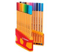 Stabilo Pennarello Point 88 Color Parade Assortito 20 Unità