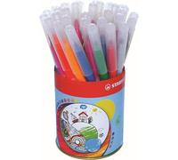 Stabilo power - Pennarello - Contenitore in Metallo da 36-12 Colori Assortiti