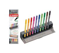 STABILO - Pennarello Premium - Pen 68 | Click Set da 10, Colori assortiti