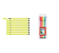 Stabilo Pennarello Premium Pen 68 Confezione Da 10 Giallo Fluorescente & Pennare