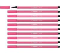 STABILO - Pennarello Premium - Pen 68 | Confezione da 10, Rosa