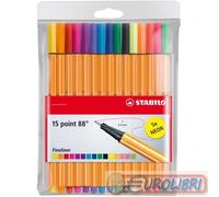 STABILO Cienkopis 10+5 Neon [SZKOA]