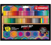 Stabilo point 88 - Fineliner - ARTY - Astuccio da 65 - Colori assortiti