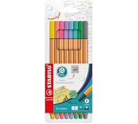 STABILO point 88 penna tecnica Medio Multicolore 8 pz