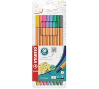 STABILO point 88 penna tecnica Medio Multicolore 8 pz