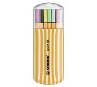 Stabilo point 88 - Fineliner - Box Zebrui - Astuccio da 20 - Colori assortiti