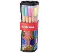 STABILO - point 88 - Fineliner - Rollerset con 25 colori assortiti - ARTY Edition