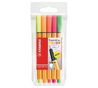 STABILO point 88 Mini penna tecnica Fine Multicolore 5 pz NEW