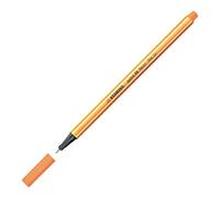 STABILO Point 88 - Pennarello a punta fine, 1 pezzo, colore: Arancione fluo