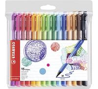 Stabilo pointMax - Fineliner Premium - Astuccio da 15 - Colori assortiti