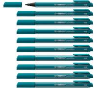 Stabilo pointMax - Fineliner Premium - Confezione da 10 - Turchese