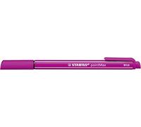 STABILO pointMax - Penna singola in feltro, colore: rosso rosa