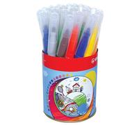 Stabilo power max - Pennarello - Punta XL - Contenitore in Metallo da 24-12 Colori Assortiti