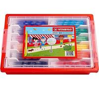 Stabilo power - Pennarello - School Box da 144-12 Colori Assortiti