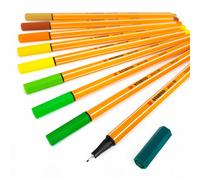 STABILO Punto 88 Puntafine - Assortiti Set Di 9 Colori - Natura Tonalità