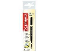 STABILO Refill - Cartuccia per Penna a Sfera - Tratto M (0,5mm) - Nero