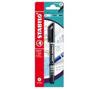 STABILO SENSOR F - Fineliner con punta ammortizzata - Tratto Fine (0,3 mm) - Pack da 1 - Nero