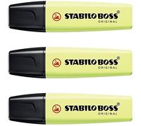 Evidenziatore Stabilo Boss Pastel - tratto 2 - 5 mm verde lime 133 - Stabilo