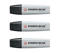 Evidenziatore Stabilo Boss Pastel - tratto 2 - 5 mm - grigio polvere 194 - Stabilo