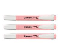 Evidenziatore Swing Cool pastel - punta a scalpello - tratto 1 - 4 mm - rosa antico 129 - Stabilo