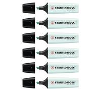 Evidenziatore Boss Original Pastel - punta a scalpello - tratto da 2,0-5,0mm - colore carta da zucchero - Stabilo