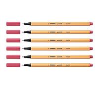 STABILO Point 88 Fineliner, rosso fragola