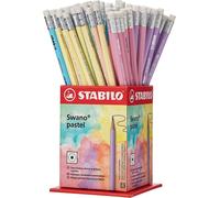 STABILO SWANO PASTEL ESPx72 MATITE IN GRAFITE CON GOMMA 4908/72-HB