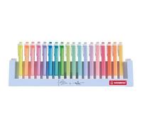 Deskset 18 evidenziatori Swing Cool colori ass. 275/18-01-5 Stabilo
