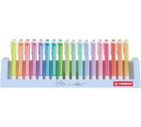 Deskset 18 evidenziatori Swing Cool colori ass. 275/18-01-5 Stabilo