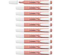 STABILO swing cool NatureCOLORS - Evidenziatore - Confezione da 10 - Terra di Siena