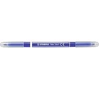 Stabilo Trio 2 in 1 Blu marcatore