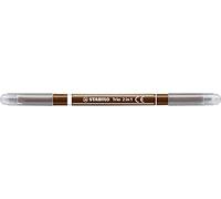 Stabilo Trio 2 in 1 Marrone marcatore