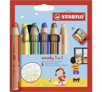 STABILO woody 3 in 1 Multi 6 pz