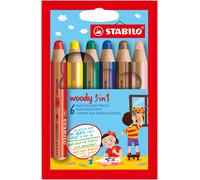 STABILO Woody 3 in 1 Multicolore 6 pz