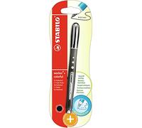 STABILO worker+ colorful - Penna Roller - Tratto 0,5 mm - Nero