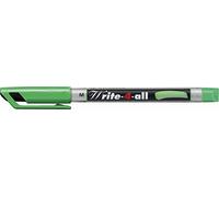 Stabilo Write 4 All Marker Permanente, 1 mm, Verde