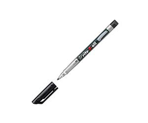 STABILO-'WRITE 4-ALL'CD/DVD MARKER MARQUEUR PERMANENT MULTI-USAGES-NOIR-TAILLE M) POUR UN SEUL STYLO