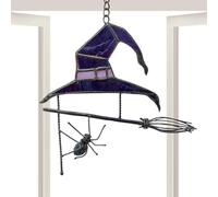 Stable Halloween Window, Decor Pumpkin Scarecrow, Ornament Ergonomic