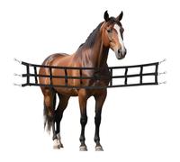 Stable Stall Guard, Livestock Barrier Rope, Strong Protective Divider with Easy Installation, Compact Build with Modern Design, Horse Guard, Farm Accessory for Horses in Outdoor Barn and Yard