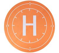 STABLECAM MA2-LP50 - Tappetino di atterraggio in gomma, 50 cm, 3 mm, colore: Arancione