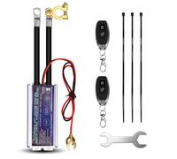 Stacca Batteria 12V per Auto, 120A Intelligente Stacca Batteria per Auto con Tel