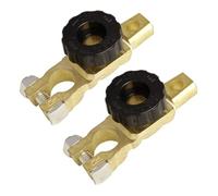 Stacca Batteria Auto 12v 24v - Interruttore Batteria Auto 2 morsetti batteria negativo Terminali - Connettori per Auto Camion Barca Van Furgone Trattore - meno - collegamento connetore pol - A0066-9-2