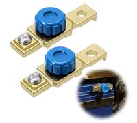 Stacca Batteria Interruttore, Interruttore di Separazione della Batteria, Staccabatteria 12V 80A, Interruttore Principale della Batteria per Moto Auto Camion Barca Veicoli (2 Pezzi)