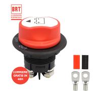 stacca batteria Interruttore isolatori per batteria per uso auto barche 100A