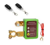 Stacca Batteria per Auto 12v 240A,Verde Interruttore Staccabatteria Automatico Con Telecomando,Sezionatore Auto Remoto Senza Fili per ATV,Barca,Auto,RV,Camion