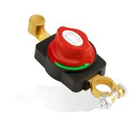Stacca Batteria per Auto 12V 24V 48V Disconnettore Regolabile 180° Impermeabile Interruttore di Spegnimento Batteria Materiali Anticorrosione per Auto Barche Moto Camion Camper Montaggio Diretto 24 V