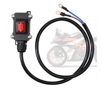 Staccabatteria - 12V/24V | Switch - Interruttore isolatore batteria - Interruttore isolatore impermeabile per barca Marina camion camper motocicletta antifurto nero robusto professionale 2